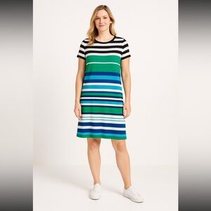 Calvin Klein Striped T-Shirt Dress | Size M | Casual & Comfy